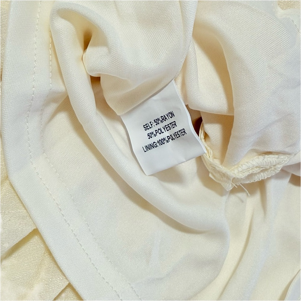 NWOT Joyfolie Lakynna Dress in Gardenia Size 3 - Picture 8 of 8